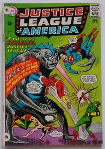JUSTICE LEAGUE OF AMERICA #36 (DC 1965) SILVER AGE EST~G+(2.5) THE DISABLED JLA! - Picture 1 of 15