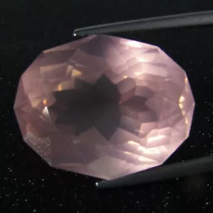 32.50Cts Excellent Natural Rose Quartz Oval custom Cut Loose Gem Ref VIDEO - Picture 1 of 6