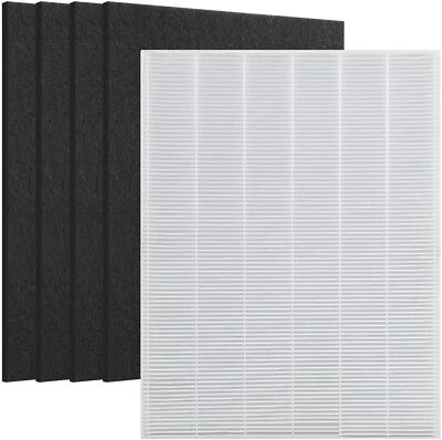 Replace for Winix 115115 Filter + 4 Carbon Filters PlasmaWave Size 21 5300 5500 - Image 1 of 4