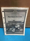 1996 Harley Davidson Police Models Parts Catalog Supplement Manual Brand New