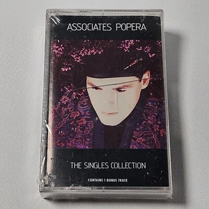The Associates Popera The Singles Collection Sealed Cassette Tape Sire 1990 - Picture 1 of 5