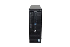 HP ProDesk 400 G3 SFF PC i5 6th Gen 256GB SSD 8GB RAM W10 PRO FREEPOST - Picture 1 of 5