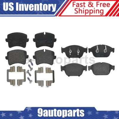 Brembo OE Front Rear Disc Brake Pad Set For 2016 2017 2018 Audi A6 - Image 1 of 4