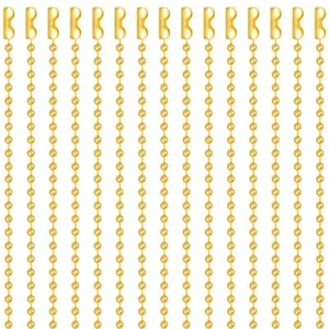 30 Stück Kugel Perlenkette 24 Zoll lang Zugkettenverlängerung mit passendem Verbinder - Bild 1 von 7