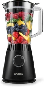 Emperial 1.5L Jug Blender Smoothie Maker Food Processor 2 Speeds & Pulse 600W - Picture 1 of 9