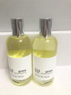 GAP GRASS EAU DE TOILETTE 3,4 OZ - LOTE DE 2 - NUEVO Foto 1 de 2