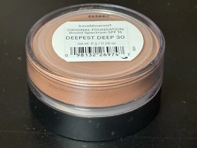BareMinerals Original Loose Powder Foundation SPF 15 ~ Deepest Deep 30 ~ 0.28 oz - Image 1 of 4