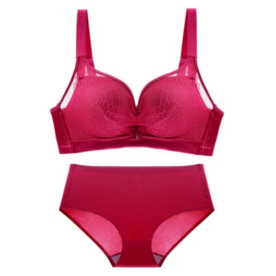 Sissy Small Pectoralis Men Bras Set Lined Brassiere Sexy Lingerie Male Intimates - Image 1 of 4