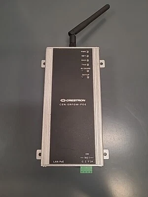 6502489, puerta de enlace inalámbrica Crestron CEN-ERFGW-POE de rango extendido RF Foto 1 de 3