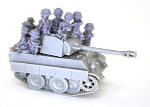Jinetes de tanque alemanes ToonKrieg #18C-1036 - Imagen 1 de 7