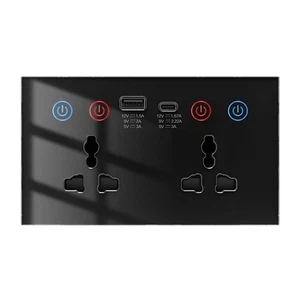 Enchufe eléctrico universal Tuya WiF USB tipo C 9743 - Imagen 1 de 6