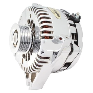 Tuff Stuff 7781A 4.6L Fits Ford Alternator, 150 Amp, Chrome - Picture 1 of 5