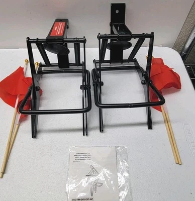 Trampa para topos 2 Garsum EasySet, trampa de tijera negra para césped, reutilizable rápida Foto 1 de 4