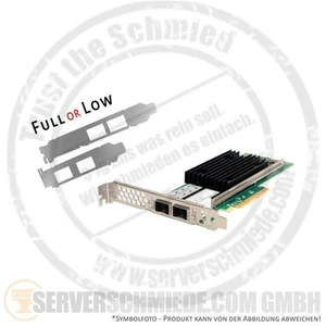 Dell Qlogic 2x 32Gb FC QLE2772 PCIe x8 Fibre Channel Controller HBA 0K6M2F - Bild 1 von 6