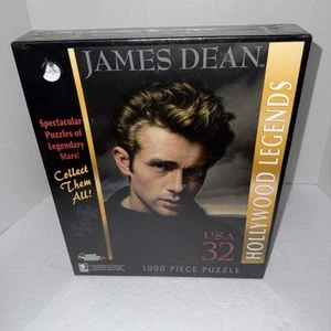 Hollywood Legends James Dean 1000 pc Jigsaw Puzzle by White Mountain NEW& SEALED - Picture 1 of 7