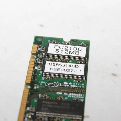 Ricoh B5855140 512MB DDR1 SO-DIMM Memory Module MP201/MP4000/MP5000 Untested - Image 1 of 3