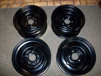 1972-1991 CHEVY/GMC TRUCK, VAN Restored 15X6 STEEL WHEELS 5x5"lugs Powder Coated - Image 1 of 4