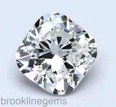 3.1 Carat Cushion Cut CVD Lab Grown Diamond D Color VVS1 Clarity Certified 5ART - Image 1 of 3