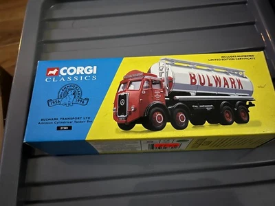 Juego de cisterna cilíndrica Corgi Classics Bulwark Transport Ltd Atkinson 27301 Foto 1 de 2