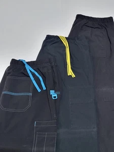 Lote 3 Pantalones Médicos Pequeños para Mujer Carhartt Cordón Carga Acampanado Ropa de Trabajo Uniforme - Imagen 1 de 16