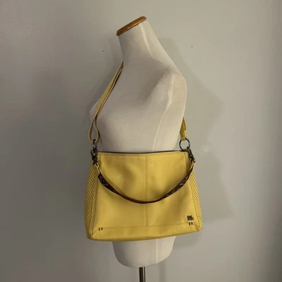 Bandolera de cuero amarillo grande The Sak *Leer descripción Foto 1 de 4