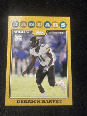 2008 Topps - Derrick Harvey #403 Gold Border /2008 (RC) - Image 1 of 3