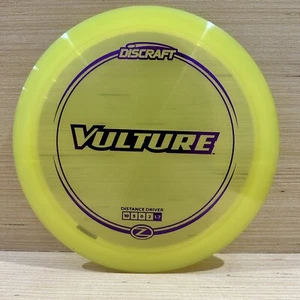 New Discraft Vulture | Z | Green/Yellow w/ Purple Stamp | 175-176g - Picture 1 of 1