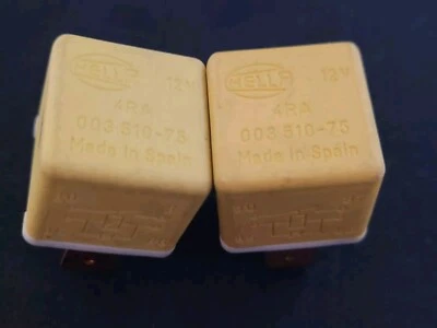 93-2000 VOLVO 740 850 C70 S70 V70 RELÉ 9128164 4RA 003 510-75 OEM HELLA CANTIDAD 2 Foto 1 de 4