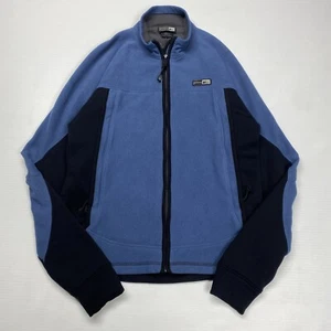 REI Mens Fleece Jacket Small Blue Full-Zip Winter Sports Outdoor Retro Hiking - Picture 1 of 11
