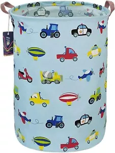 Kids Laundry Basket,Boys Toy Storage Bin,Baby Dirty Clothes Car - Picture 1 of 5
