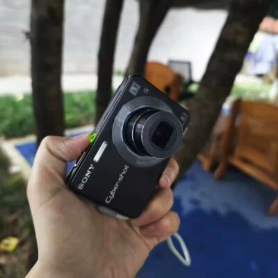 Sony Cyber-shot DSC-W130 2.5" LCD 4x Optical Zoom 8.1 MP Digital Camera - black - Image 1 of 4