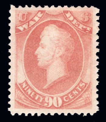 MOMEN: US STAMPS #O93 OFFICIAL MINT OG LH PSE GRADED CERT VF-80J LOT #91091 - Image 1 of 3