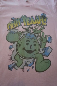VINTAGE - CANVAS - KOOL AID "OHH YEAAH!!" - MEN'S T-SHIRT - SIZE LARGE - VG COND - Picture 1 of 16