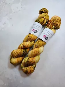 Sw Merino Seide Kaschmir Garn, 4-ply, Griffweise Gewicht, 100 G, Stiefmütterchen - Bild 1 von 8