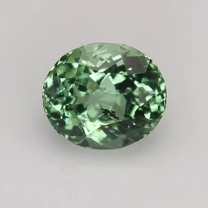 1.69 carats - Dendritic Vanadian Green Natural Madagascar Apatite 250110-7 - Picture 1 of 6
