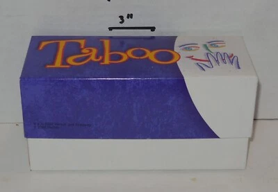 Juego de mesa Hasbro Taboo 2000 juego de piezas de repuesto pieza Foto 1 de 2