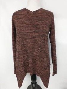 Suéter Pullover LOGO de Lori Goldstein Talla M Mezcla Cachemira Melange A282340 - Imagen 1 de 6