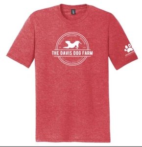 Davis Dog Farm Rescue Unisex Logo T-shirts - Picture 1 of 7