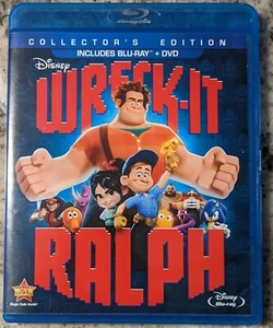 Wreck-It Ralph (Blu-ray/DVD, 2013, 2-Disc Set) CLEANED & TESTED - Imagen 1 de 4