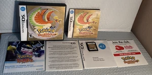 Pokemon Versión HeartGold (Nintendo DS, 2010) Auténtico Completo Probado en Caja Original - Imagen 1 de 15