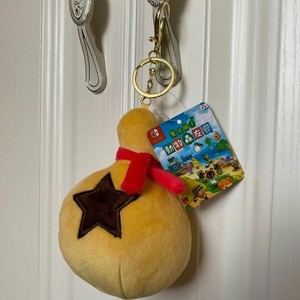 Animal Crossing New Horizons Glockentasche Plüsch Schlüsselanhänger Anhänger Spielzeug Spiel Fans Geschenk