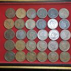 LARGE CENT LOT 30 COINS BRAIDED HAIR 1849-1856  COINS FOR THE MONEY
