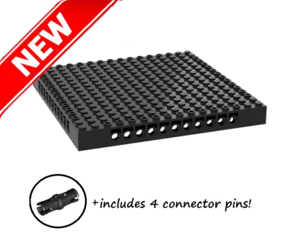 1 NEW - Genuine LEGO Technic Brick 16x16 Part# 65803 (1 Brick w/4 pins) - Image 1 of 4