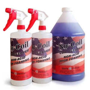 Nu-Coil Concentrated Air Conditioner Coil Cleaner / 1 Gallon Combo - Picture 1 of 1