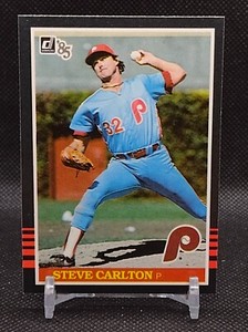 1985 Donruss. STEVE CARLTON. Philadelphia Phillies.#305.