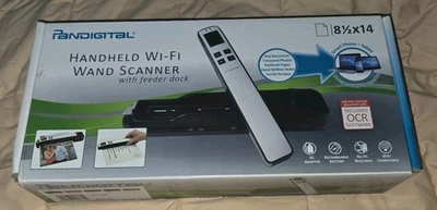 Pandigital Handheld Wi-Fi Wand Scanner S8X1103 Purple Box Open New Unused - Image 1 of 4