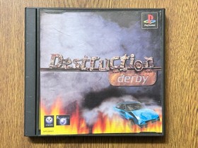 PLAY STATION  1  japan DESTRUCTION DERBY playstation sony