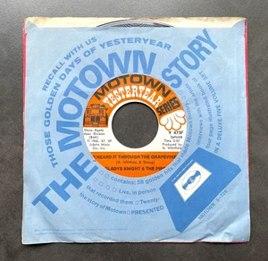 7" Gladys Knight & The Pips - I Heard It Thorough The Grapevine - US Motown - Picture 1 of 2