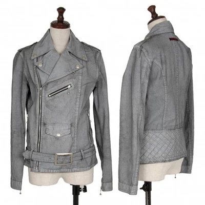 Chaqueta de motocicleta JPG by GAULTIER con revestimiento de pigmento talla 40 (K-118553) Foto 1 de 4