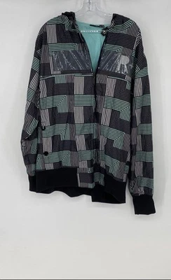 Rocawear Mens Multicolor Long Sleeve Hooded Full-Zip Windbreaker Jacket Size 2XL - Image 1 of 4